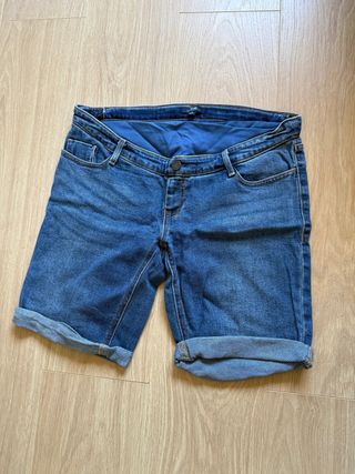 Shorts premamá tejanos - Talla L