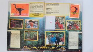 Jurassic Park Sticker Album Merlin Missing 39 S.