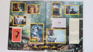 Jurassic Park Sticker Album Merlin Missing 39 S.