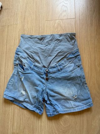 Shorts premamá tejanos -talla 38