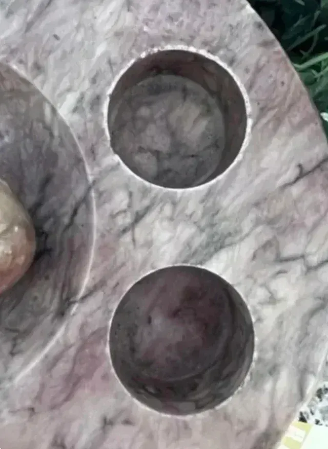 Oggetto decorativo in marmo