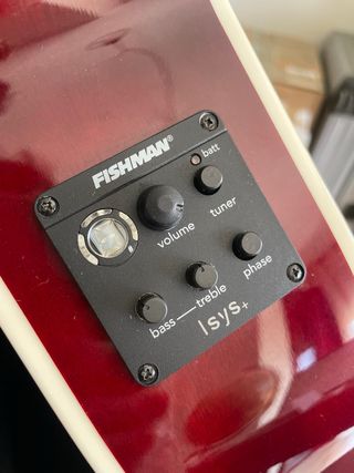 Guitarra electroacústica SFX1F roja