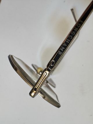 Occhiali Longchamp argento ottagonali