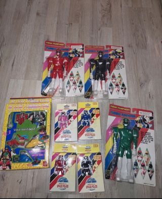 Power Rangers & Space Police: Giocattoli vintage