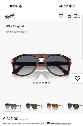 Persol Gafas sol marrón