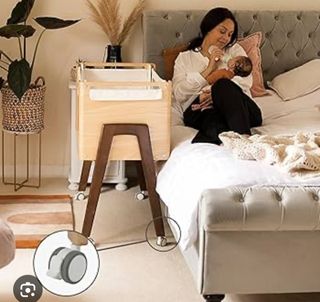 Mini cuna Colecho Hera Gaia Baby + Colchón Bedside