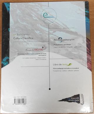 LA Cultura Cientifica. Libro alumno.