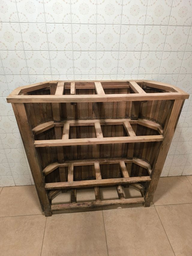 Mueble barra madera vintage