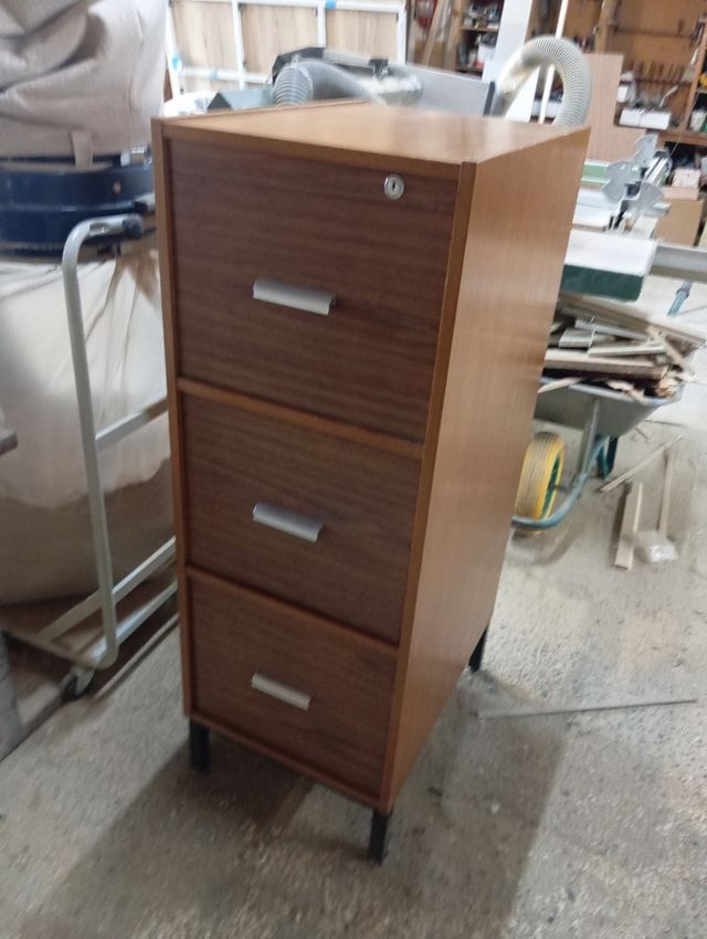 Archivador madera 3 cajones