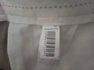 Pantalón lino beige hombre