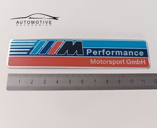 EMBLEMA BMW MOTORSPORT AUTOADHESIVO