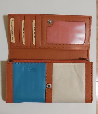 Billetera Piel Multicolor