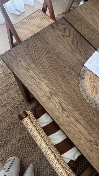 Mesa comedor IKEA MÖRBYLÅNGA marrón NUEVA 