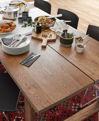 Mesa comedor IKEA MÖRBYLÅNGA marrón NUEVA 