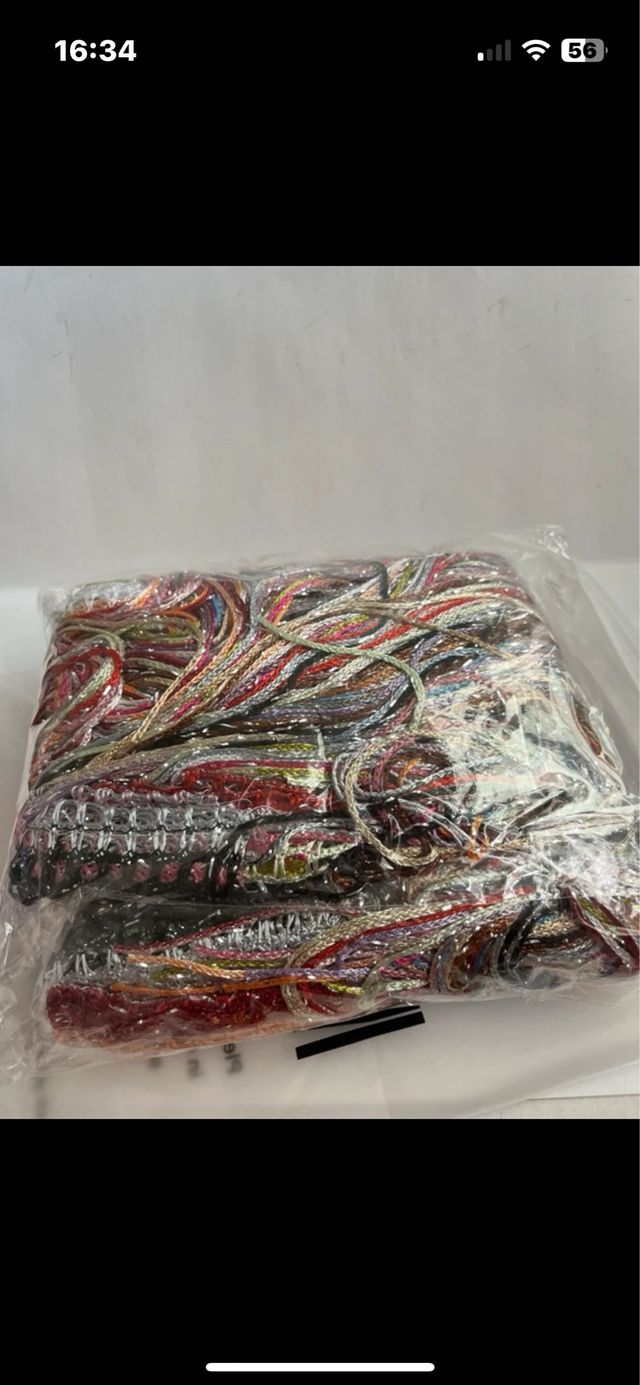 Cortina multicolor - Hilo brillante