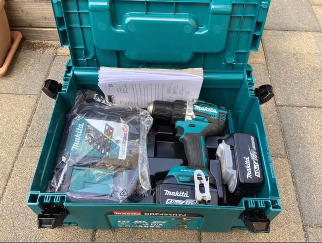 Taladro atornillador Makita DDF484RTJ