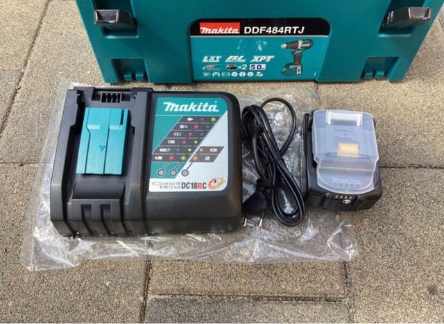 Taladro atornillador Makita DDF484RTJ