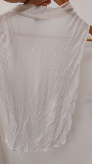 Blusa Massimo Dutti beige