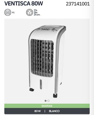 Nebulizador Climatizador Enfriador Ventisca 80W