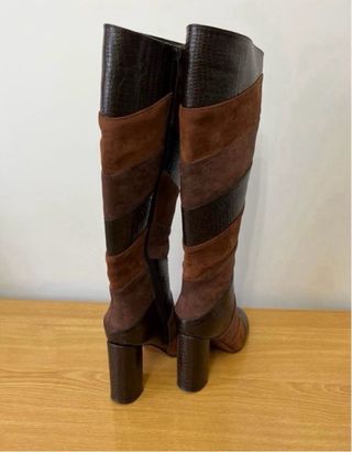 Botas Marrones ante-piel 36