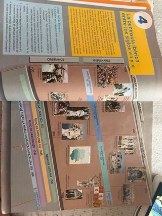 Libro geografia e historia Anaya.