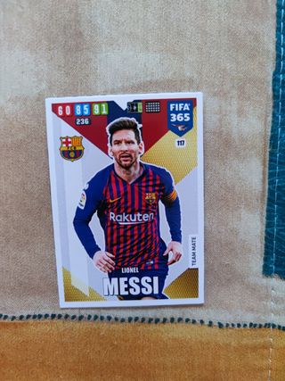 Cromo Messi Adrenalyn XL FIFA 365