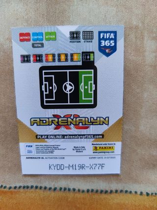 Cromo Messi Adrenalyn XL FIFA 365