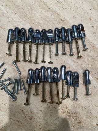 21 Tiradores Baño Cromados + 5 de regalo