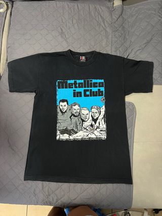 T-Shirt Giant Vintage Metallica in the club anni90
