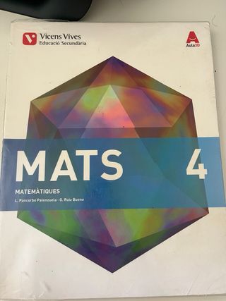 MATEMATICAS /HISTORIA /CATALAN 4 ESO