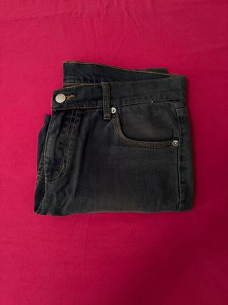 Bermuda jeans uomo neri