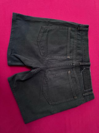 Bermuda jeans uomo neri