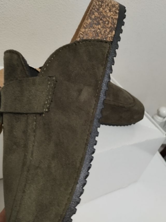 Zuecos Joalice - 37 Verde Oliva