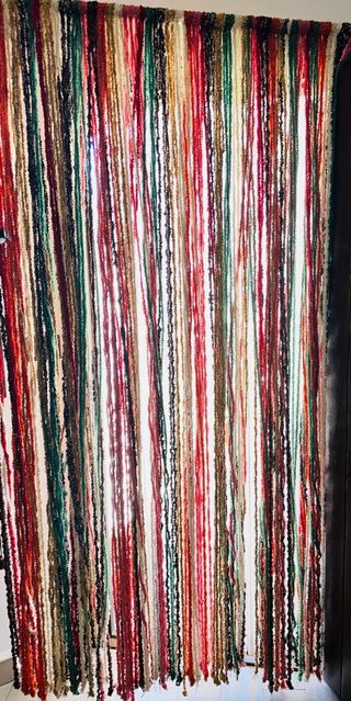 mosquiteras Cortina de hilo artesanal