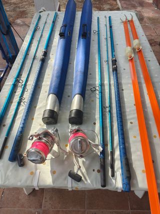 Equipo Pesca Shimano: Cañas y Carretes Surfcasting