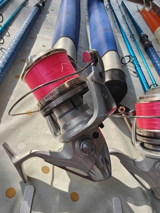 Equipo Pesca Shimano: Cañas y Carretes Surfcasting