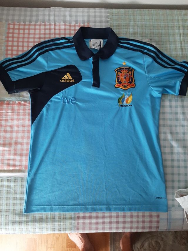 Adidas Polo De La Seleccion EspaÃ±ola Adidas Polo Azul Seleccion