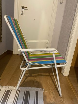Sillas plegables de playa y camping