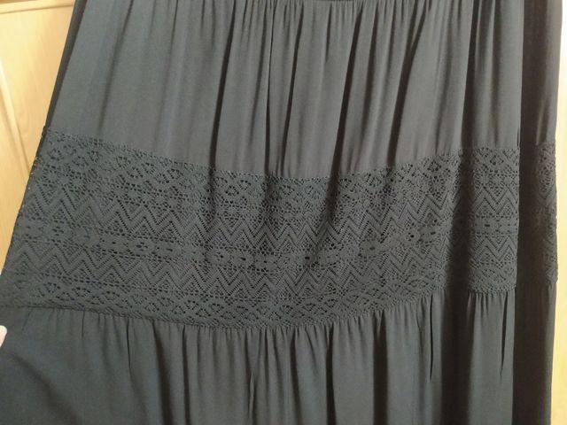 Falda negra ibicenca - boho