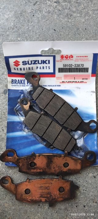 Pastillas freno Suzuki V-Strom originales Tokiko