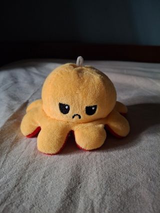 Polpo reversibile peluche