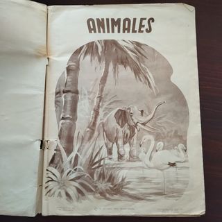 Álbum animales 1961 - Ed. Fher