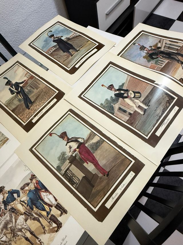 Coleccion de Milicia Nacional de Madrid y america 