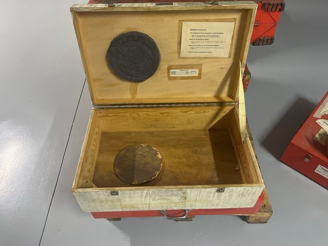 Cajas herramientas avión antiguas B747