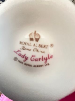 Tazze Royal Albert Lady Carlyle