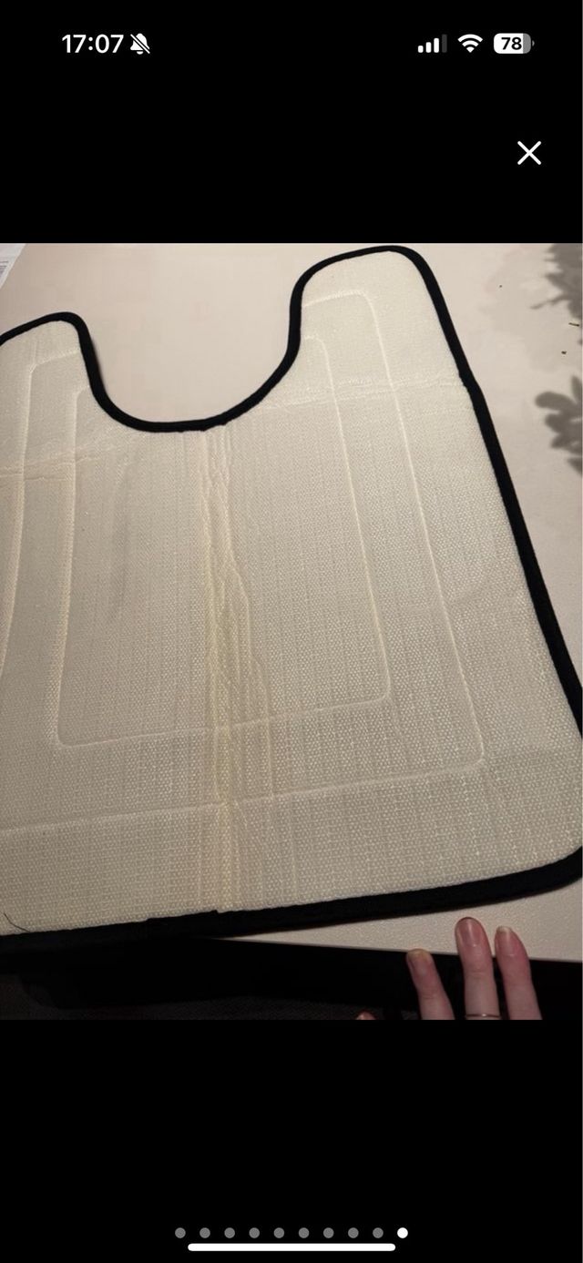 Tappetino da bagno in memory foam