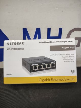 Switch Gigabit Netgear GS305 - 5 puertos