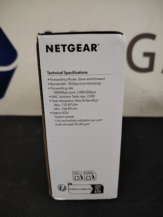 Switch Gigabit Netgear GS305 - 5 puertos