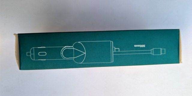 Nuovissimo. Caricabatteria da Auto,cavi Retrattili