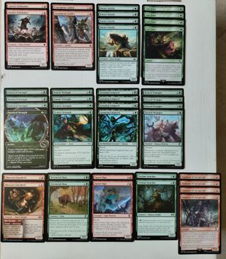 Deck Power 4 Matters Pauper Stompy Gruul MTG Magic